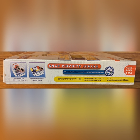 NIB Snap Circuits Junior 30 piece fun hands on learning electronics over 100 - Picture 9 of 10
